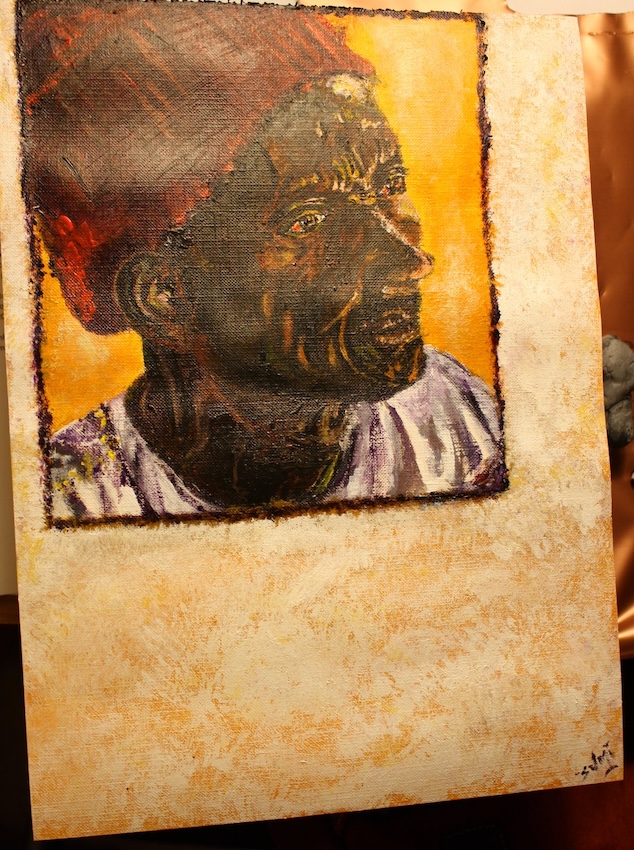 Full painting of Angst