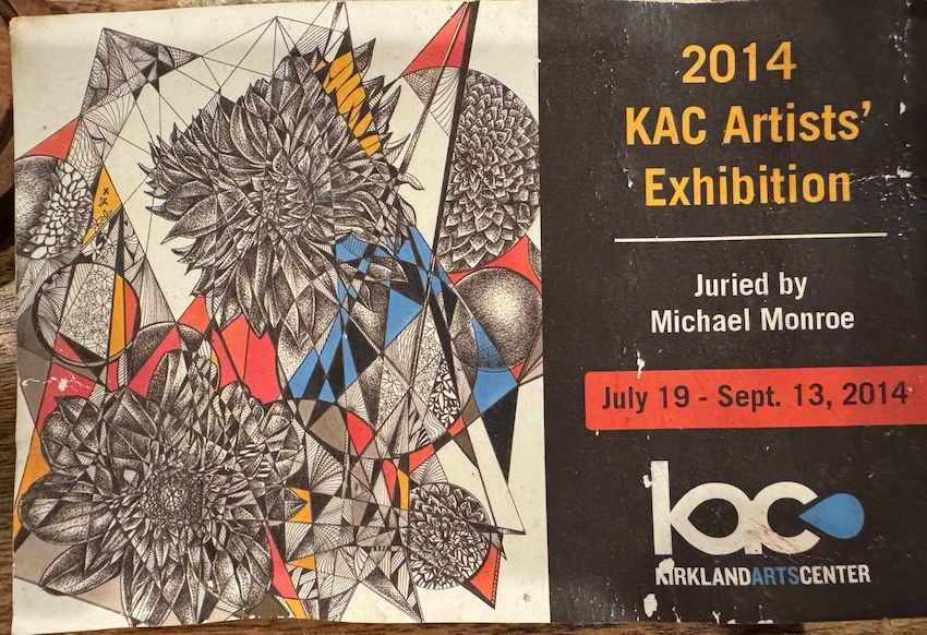 Kirkland Arts Center Exhibition Flyer - Front