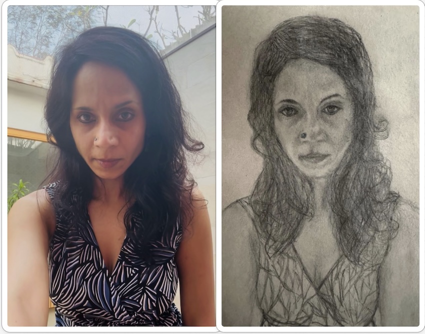 Self Portrait full view