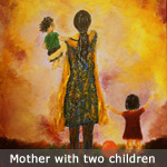 Mother with Two Children thumbnail